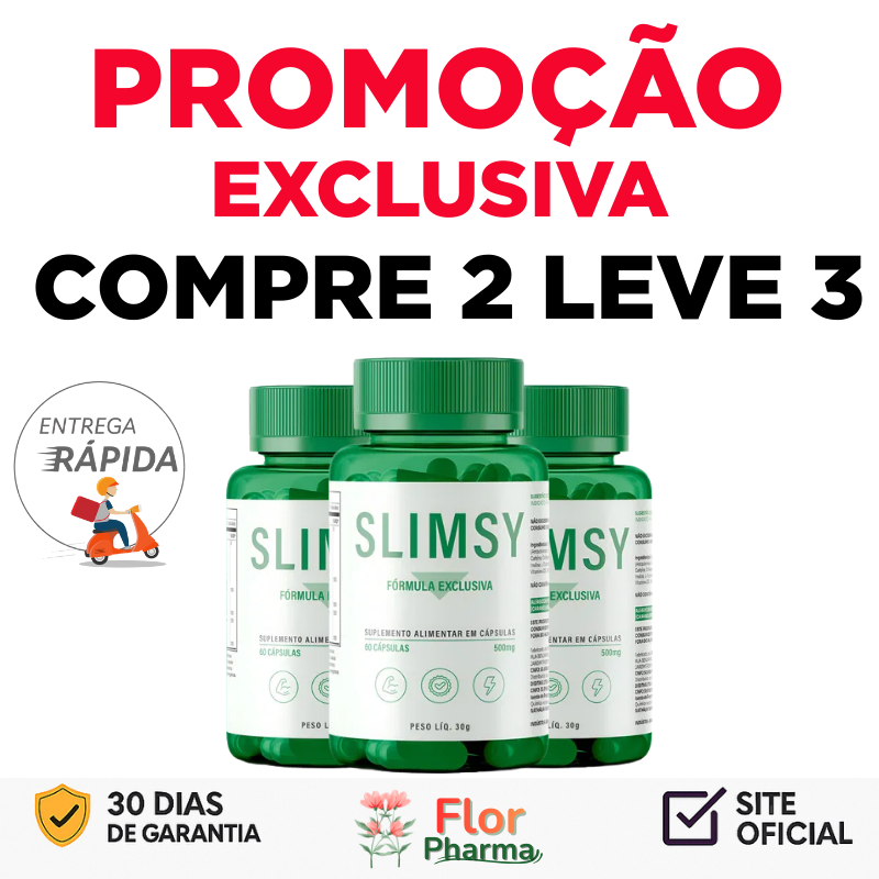 Slimsy A Evolução Natural do Cuidado com a Saúde Promoção Exclusiva + Frete Grátis
