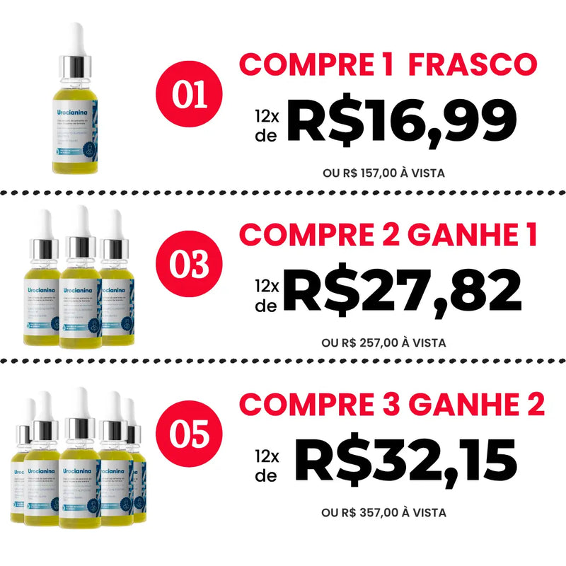 Urocianina A Evolução Natural do Cuidado com a Saúde Promoção Exclusiva + Frete Grátis