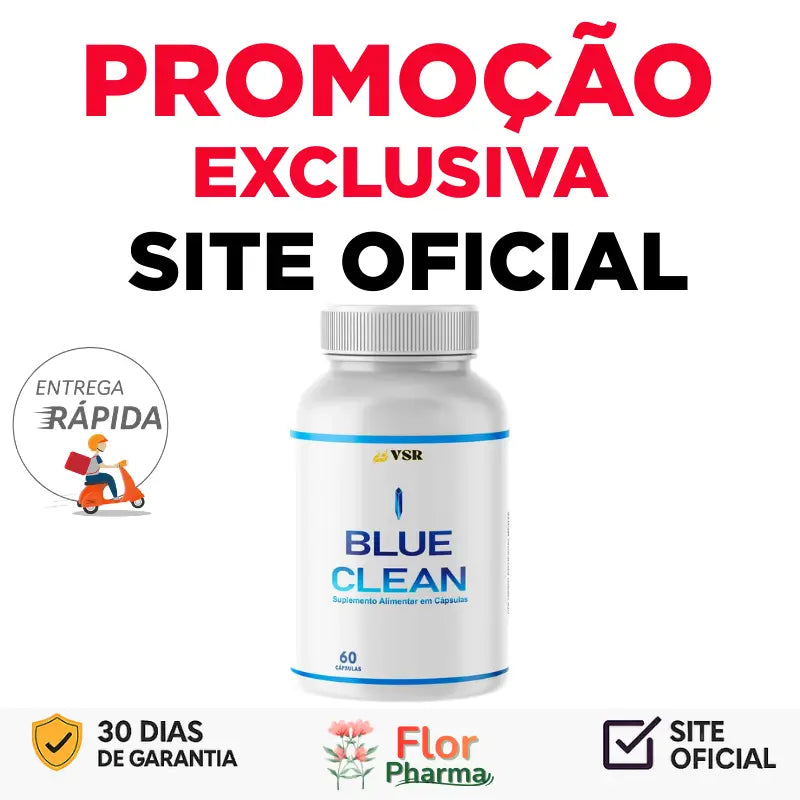 Blue Clean A Evolução Natural do Cuidado com a Saúde Promoção Exclusiva + Frete Grátis