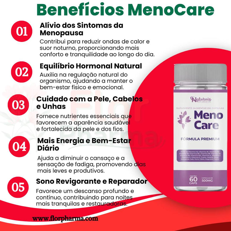MenoCare Conforto e Equilíbrio em Todas as Fases Promoção Exclusiva + Frete Grátis